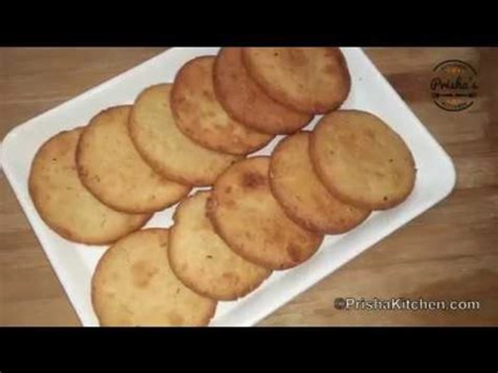 Baked Creamy Khasta Biscuits
