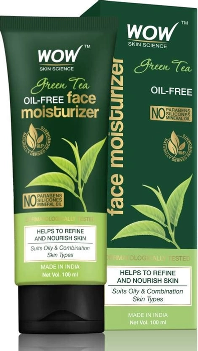 WOW Green Tea Face Moisturiser - 100ml