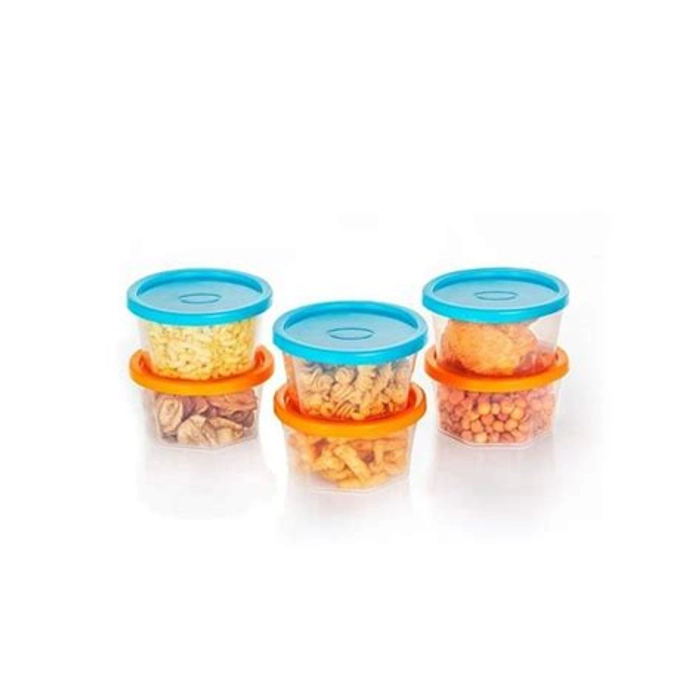Lunch Box with Attractive Stand - 4 pcs (200 ml Each Container)