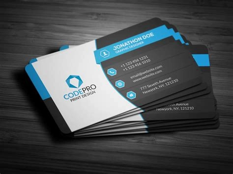 Visiting Card Standard