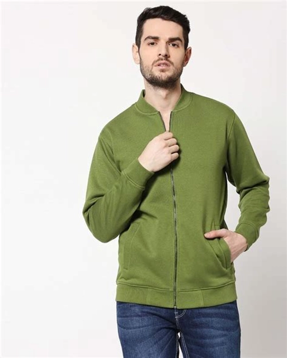 Buy Bewakoof Men's Olive Plus Size Puffer Jacket at Amazon.in