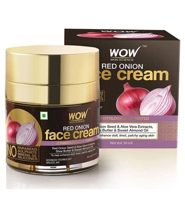 WOW Red Onion Face Cream - 50ml