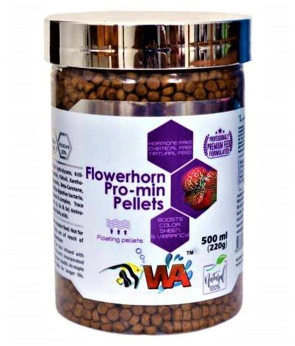 WA Flowerhorn Pro-Min Pellets - 500ml (220g)