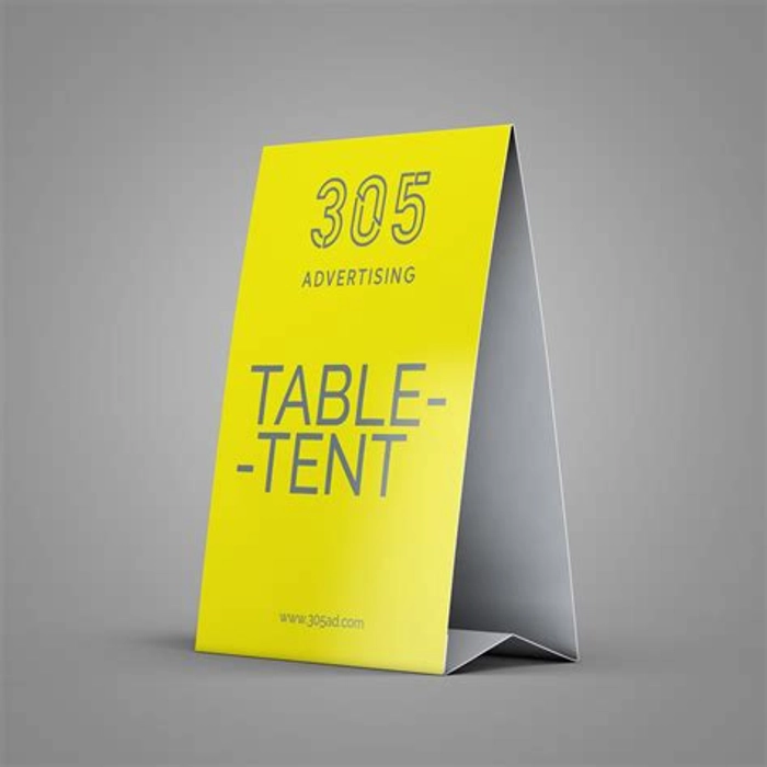 TABLE TENTS