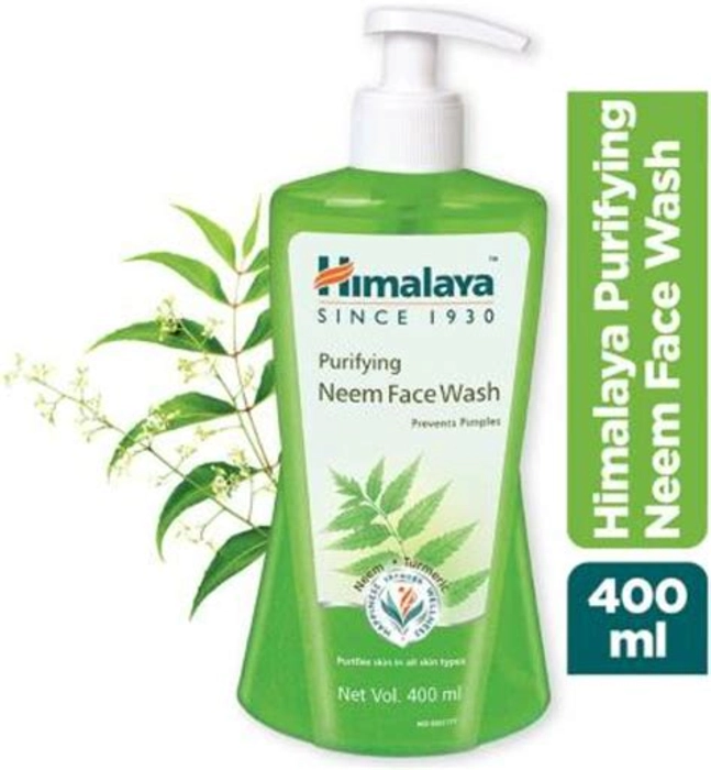 Himalaya Purifying Neem Face Wash, 400 ml