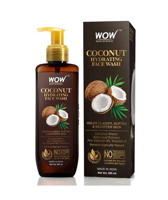 WOW Coconut Hydrating Facewash - 200ml