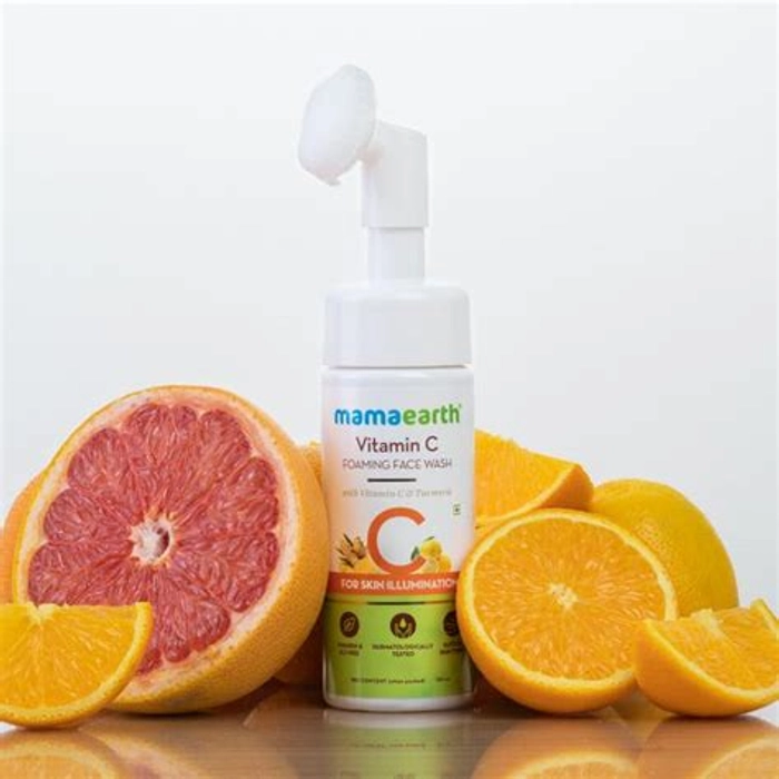 Mamaearth Vitamin C Foaming Facewash