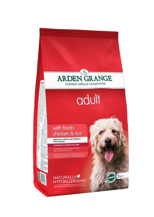 Arden Grange Adult Dog Chicken & Rice-2 kg (ACR6317)