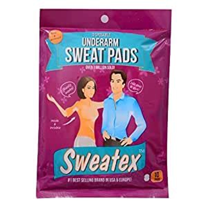Sweatex Disposable Underarm Pad (A Pack Contains 10 Pads