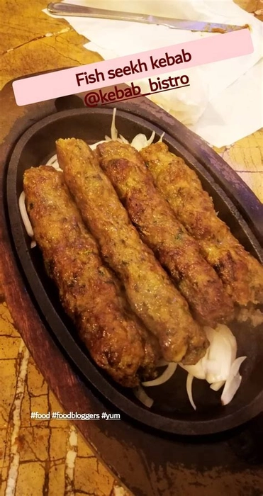Fish Seekh Kebab