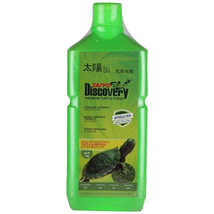 Taiyo Pluss Discovery 1kg Turtle food bottle