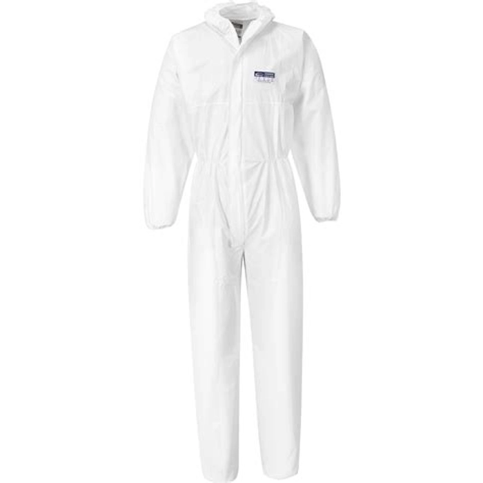 Portwest ST40 - BizTex Microporous Coverall White