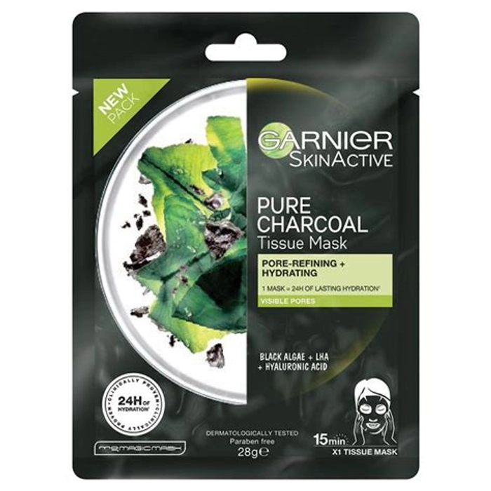 Garnier Pure Charcoal Serum Sheet Mask