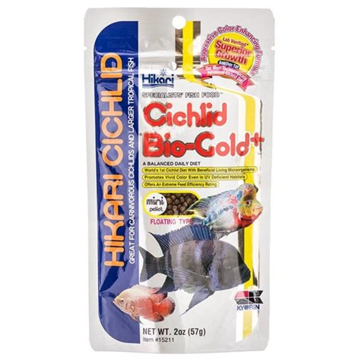 15211 - Hikari Cichlid Biogold Plus (Mini Pellet) - 57g