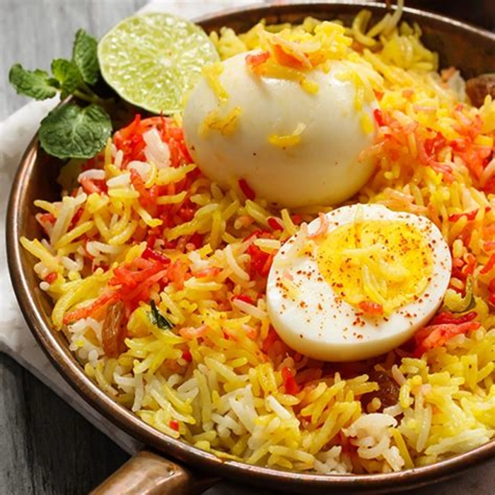 EGG BRIYANI Half Plate