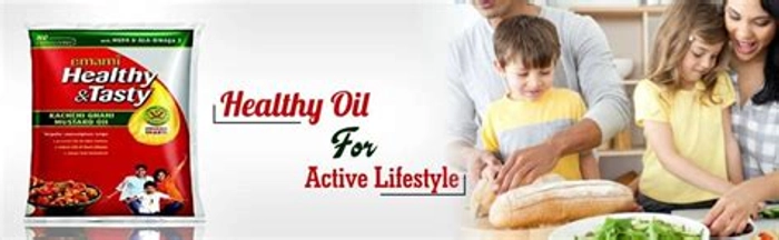 Emami Healthy And Tasty Kachhi Ghani Mustered Oil Plastic