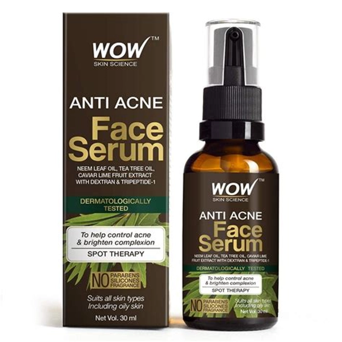 WOW Skin Science Anti Acne Face Serum - 30ml