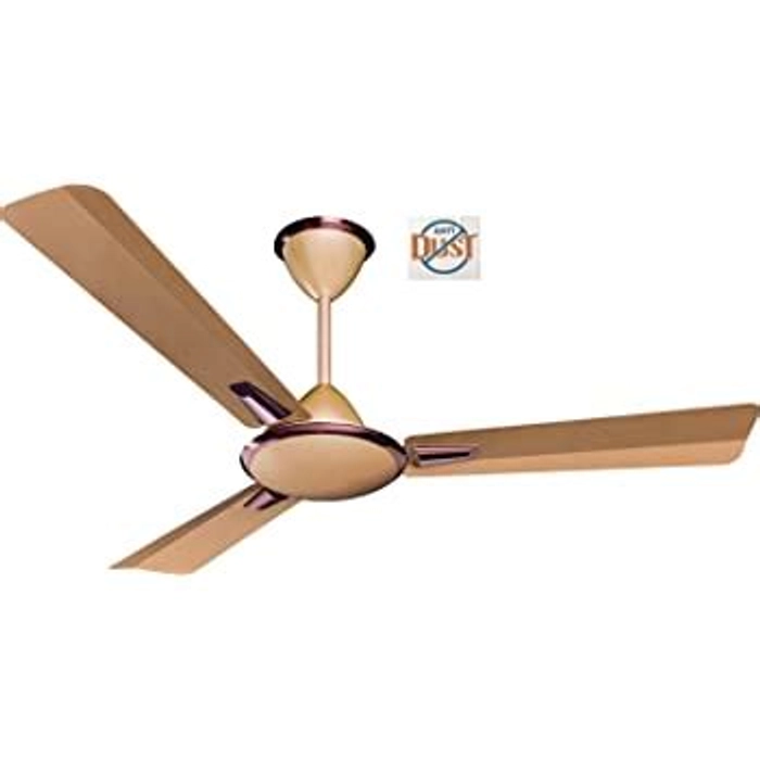 CROMPTON AURA ANTI DUST 1200MM 3 Blade Ceiling Fan  (ONIX,BIRKEN & CHICORY)