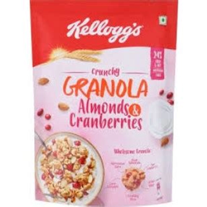 Kelloggs Granola Almonds  And  Cranberries 150Gm