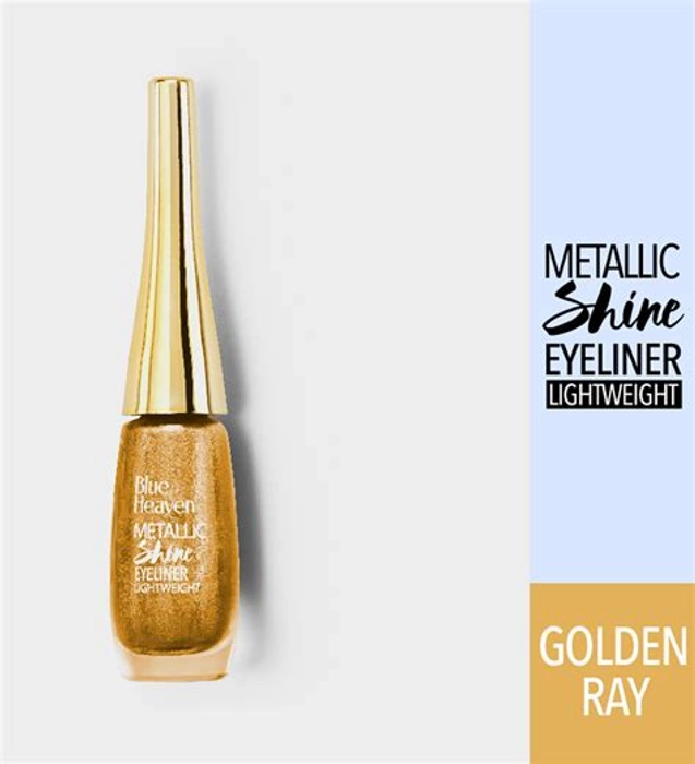 Blue Heaven Metallic Shine Eyeliner Golden Ray