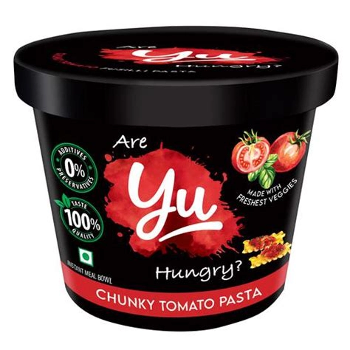 Yu Chunky Tomato Intsant Pasta Bowl 55Gm