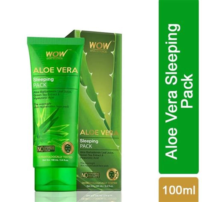 WOW Aloe Vera Sleeping Pack - 100ml