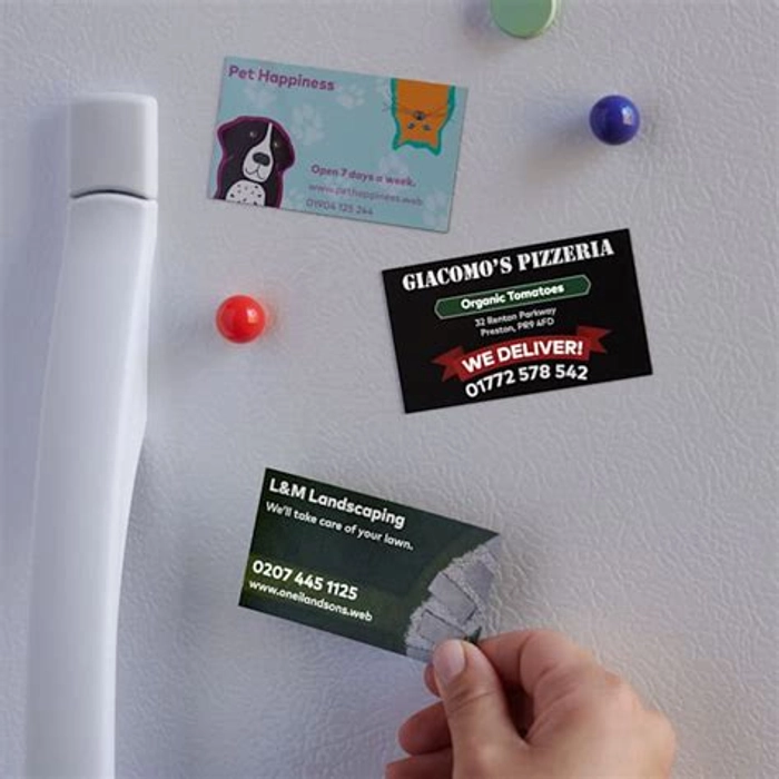 MAGNETIC VISTING CARDS