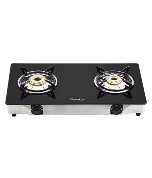 indane gas stove glass top