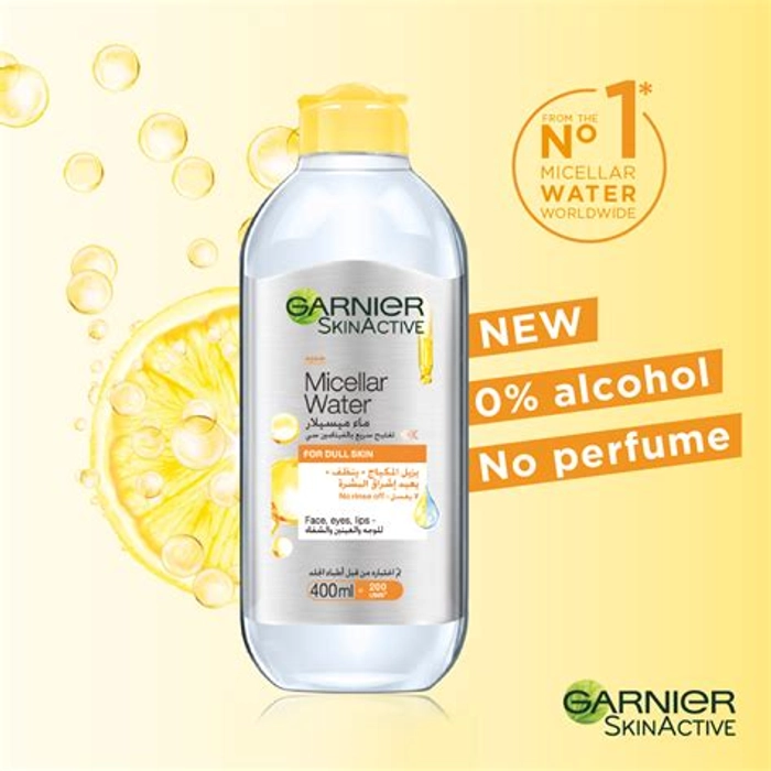 Garnier Micellar Vitamin C Cleansing Water (125ml)