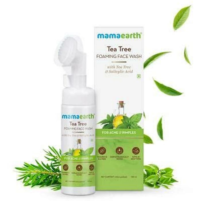 Mamaearth Tea Tree Foaming Facewash