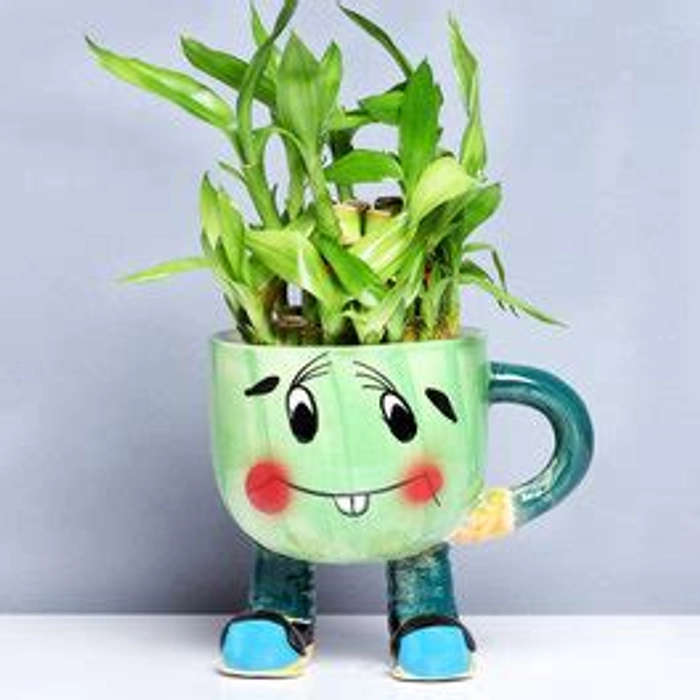2 Layer  Smiley Mug