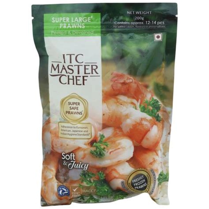 ITC MASTER CHEF PRAWNS - SUPER LARGE PEELED & DEVE