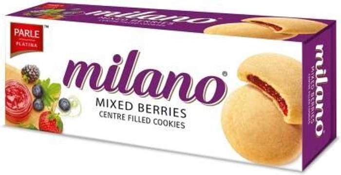 Parle Milano Mixed Berries Cookies