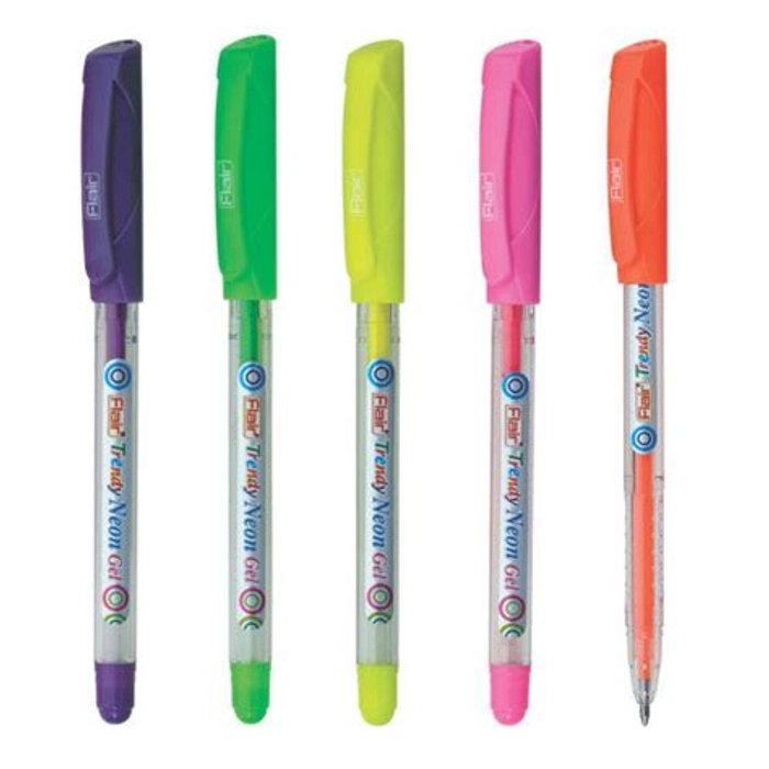 Flair Neon Gel Pen Set