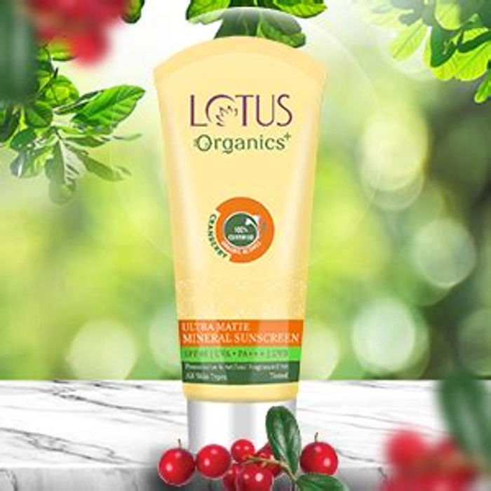 Lotus Organics Ultra Matte Mineral Sunscren