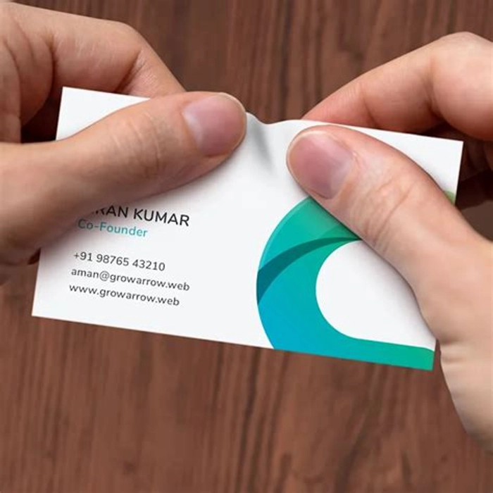 NON-TEARABLE VISITING CARDS