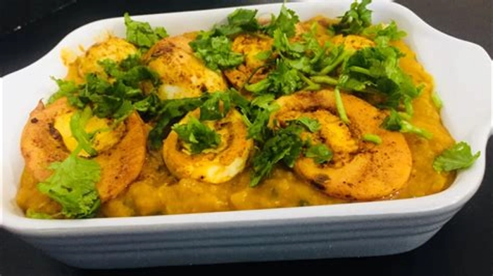 Egg Dal fry