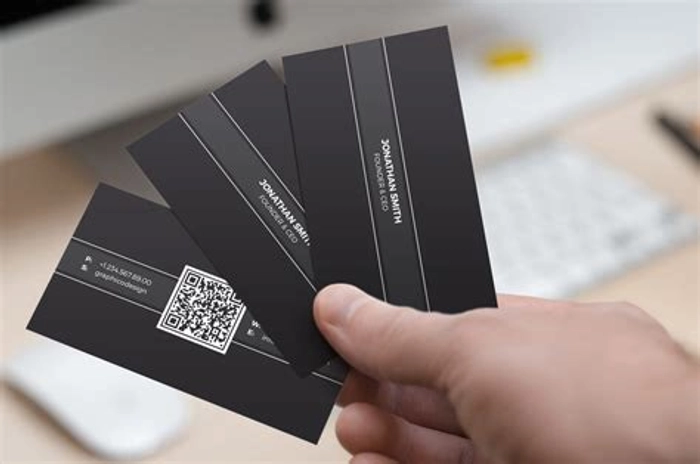 QR CODE VISITING CARDS