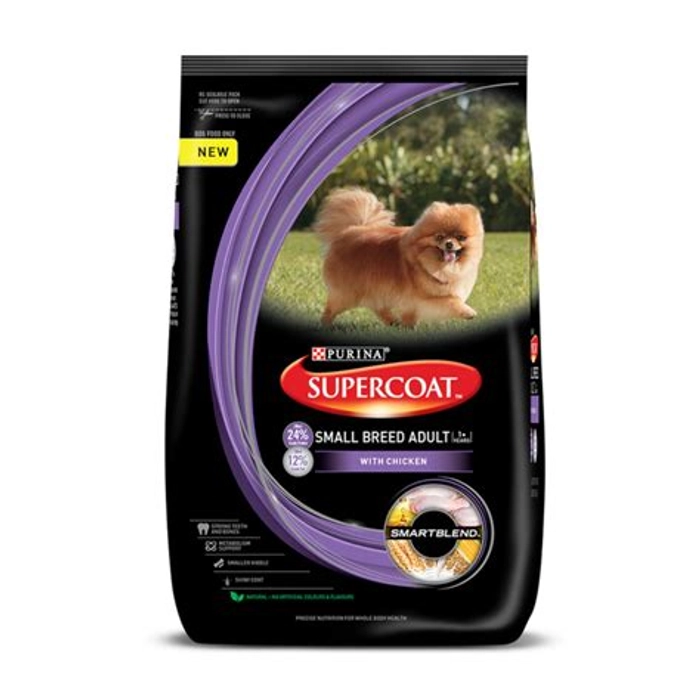 Purina Supercoat Adult Small Breed Chicken- 3Kg