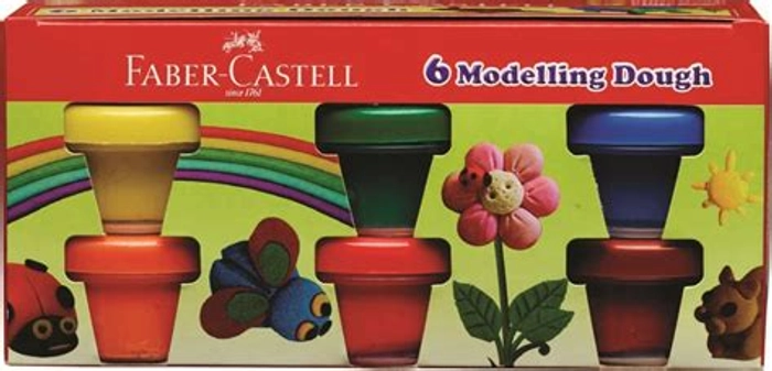 Faber Castell 6 Modelling Dough
