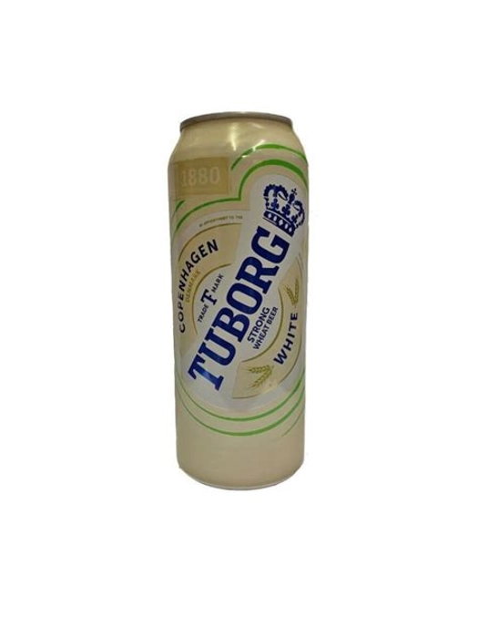 Tuborg white strong beer 500 mL