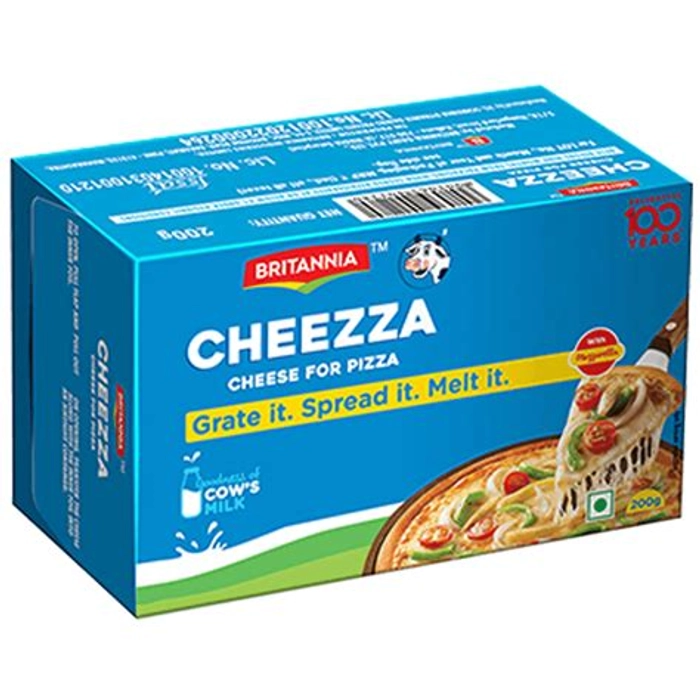 BRITANNIA CHEESE PIZZA BLOCK 200G