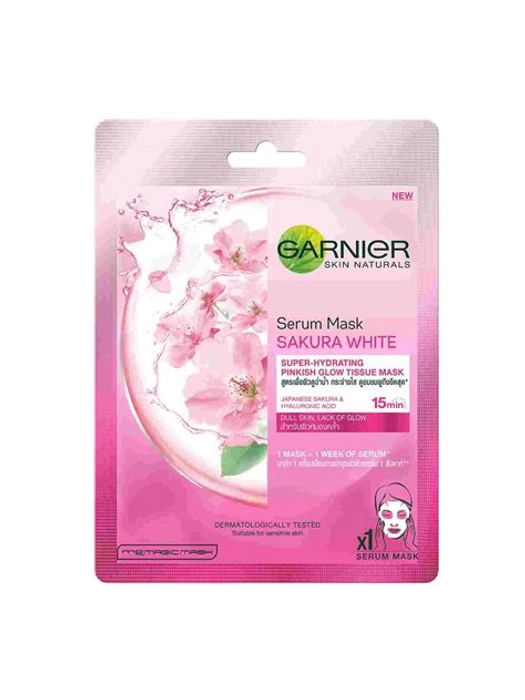 Garnier Sakura White Serum Sheet Mask