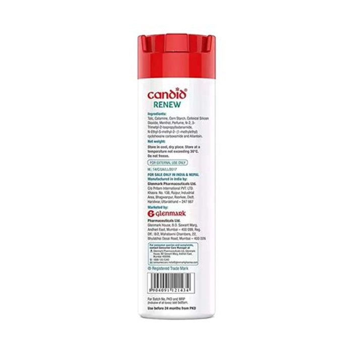 Candid 2 in 1 Menthol Cooling Powder