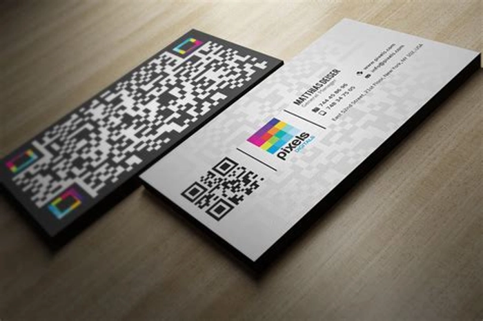 QR CODE VISITING CARDS