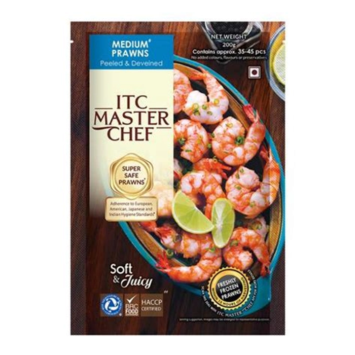 ITC MASTER CHEF PRAWNS - MEDIUM PEELED & DEVEINED