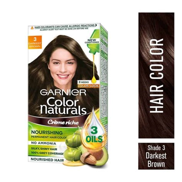 Garnier Color Naturals - Shade 03 (Darkest Brown)