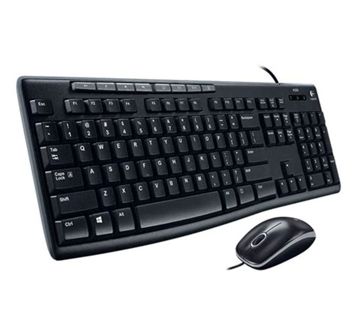 Logitech MK200 Wired Keyboard & Mouse Combo