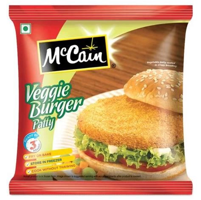 MCCAIN VEGGIE BURGER PATTY 360 GM