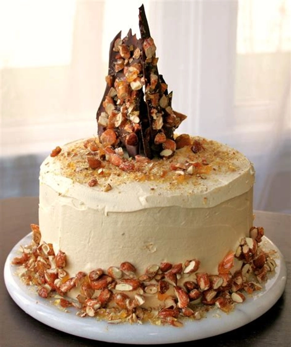 Mocha Almond Praline Cake – Qalaa